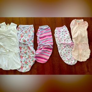 Bundle 5 swaddle sleep sacs for baby!